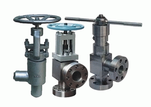 高壓角式截止閥