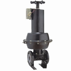 英標常閉式氣動襯膠隔膜閥